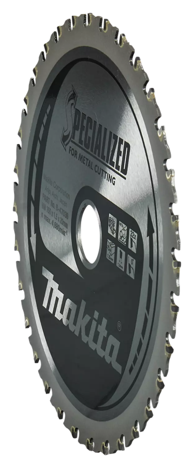 Makita B-47036 Cirkelzaagblad - 150 x20 x 32T - Metaal