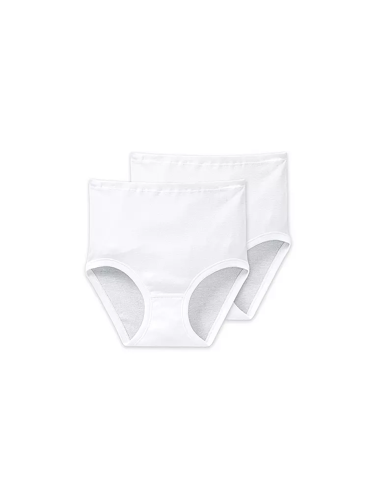 SCHIESSER Slip 2er Pkg. weiss weiss