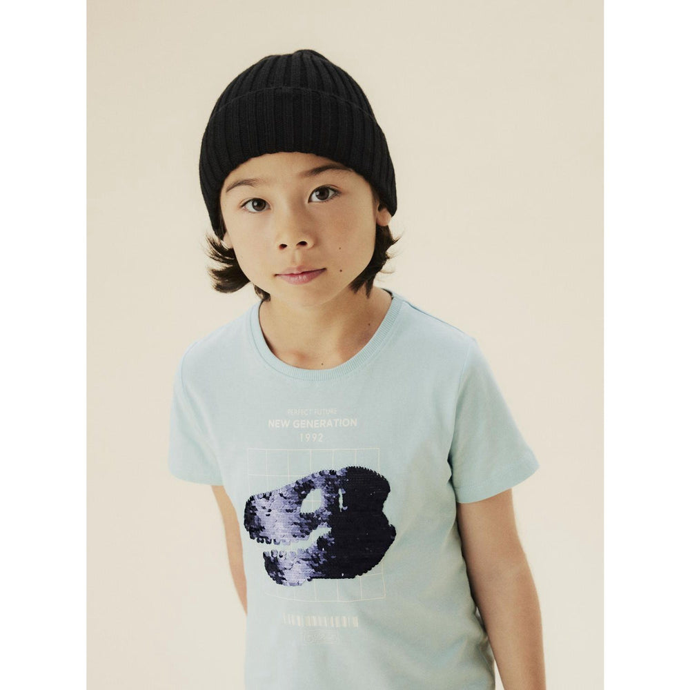 Køb Name It Sterling Blue Nkmkurth Ss Top Pb