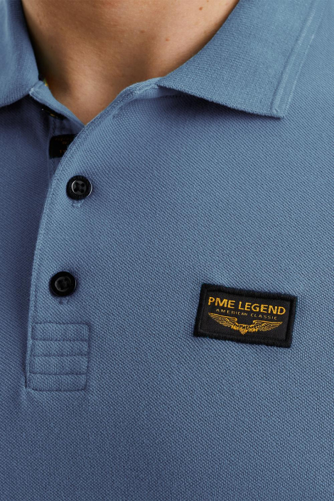 PME legend blauwe heren polo