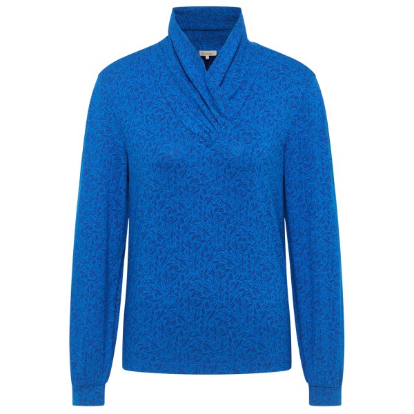 Tranquillo - Women's Jersey-Shirt mit Kragen - Longsleeve