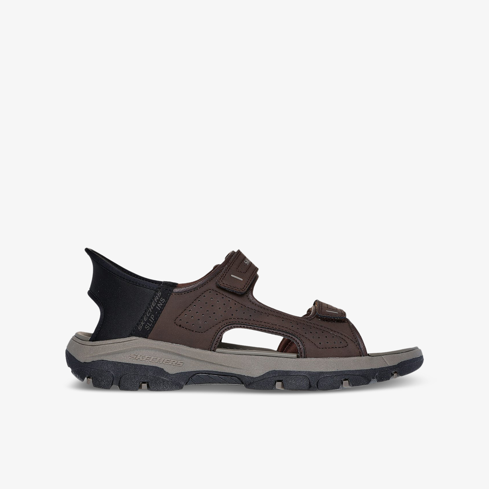 SKECHERS TRESMEN Herren Sandalen braun