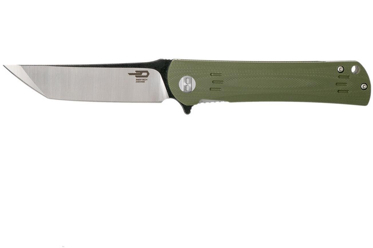Bestech Kendo Green G10 BG06B-2 zakmes
