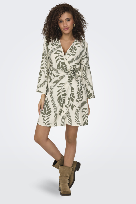 Jacqueline de Yong beige dames jurk