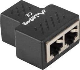 Lanberg - Nettverksplitter - RJ-45 (hunn) til RJ-45 (hunn) - STP