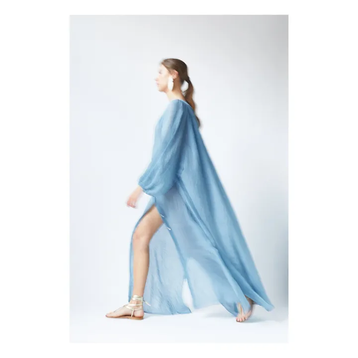 The Label Edition Robe Alma | Bleu