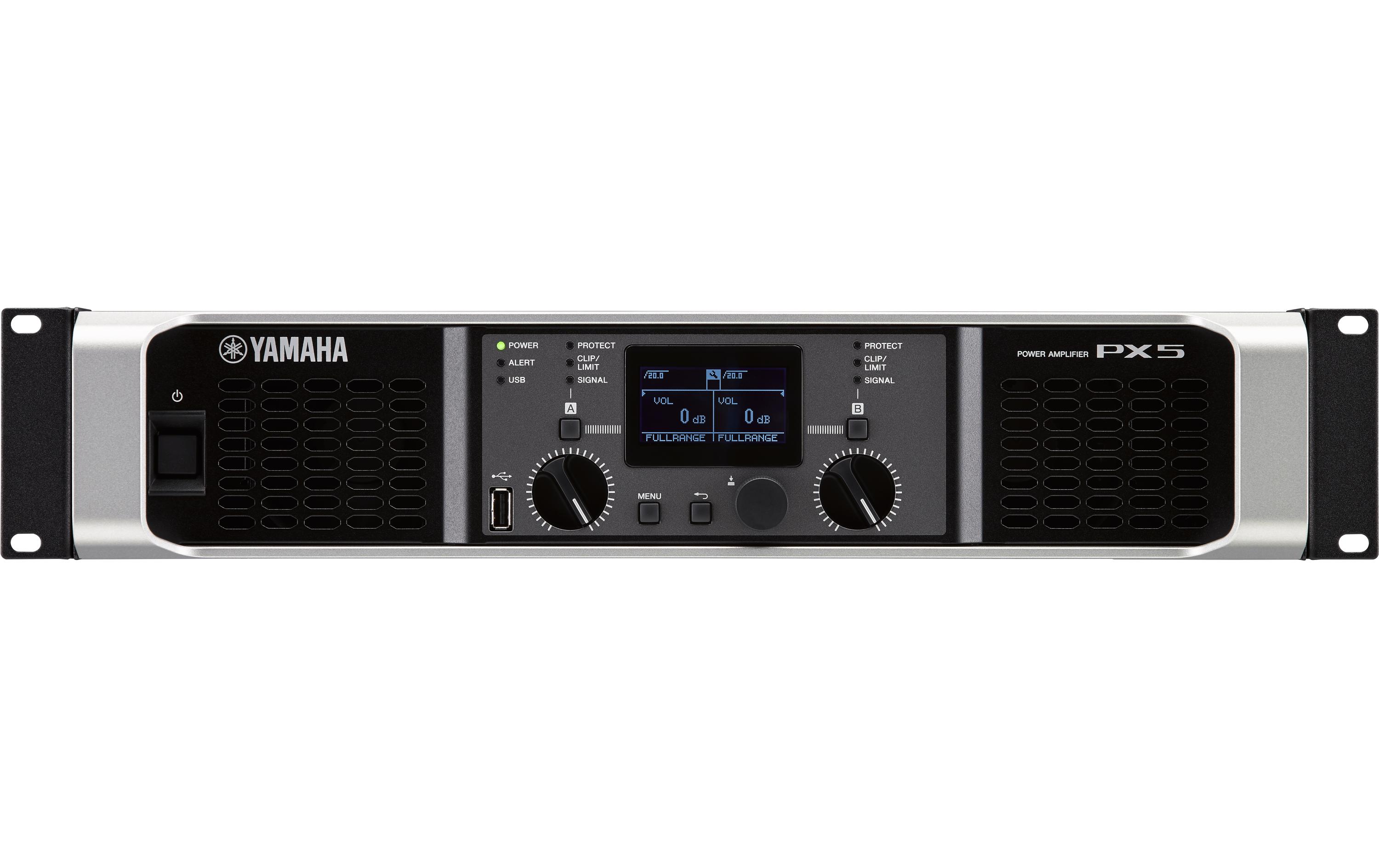 Endstufe PX 5 - 2x 800 W<br>Digitaler 2-Kanal-Leistungsverstärker für Live-Beschallung und Installation