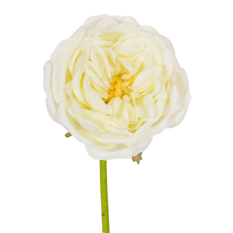 Rose anglaise artificielle sur tige
