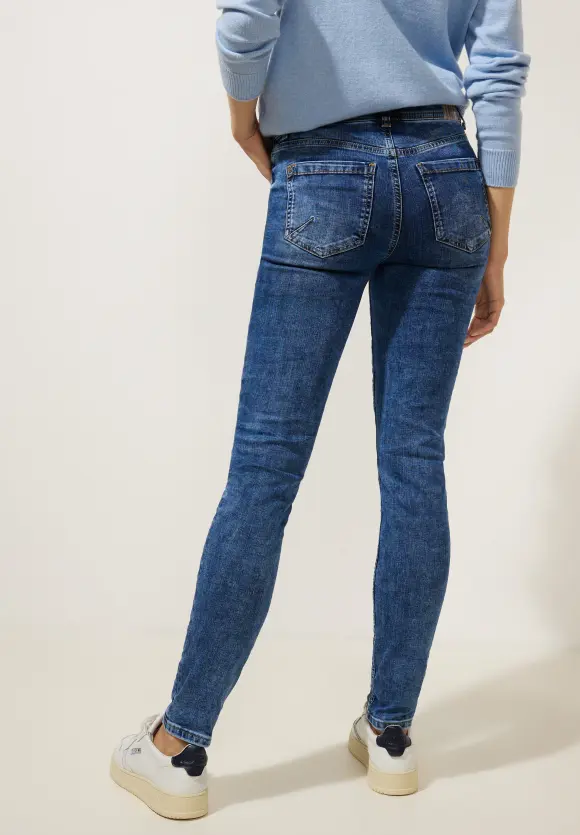 Slim Fit Jeans - authentic indigo wash