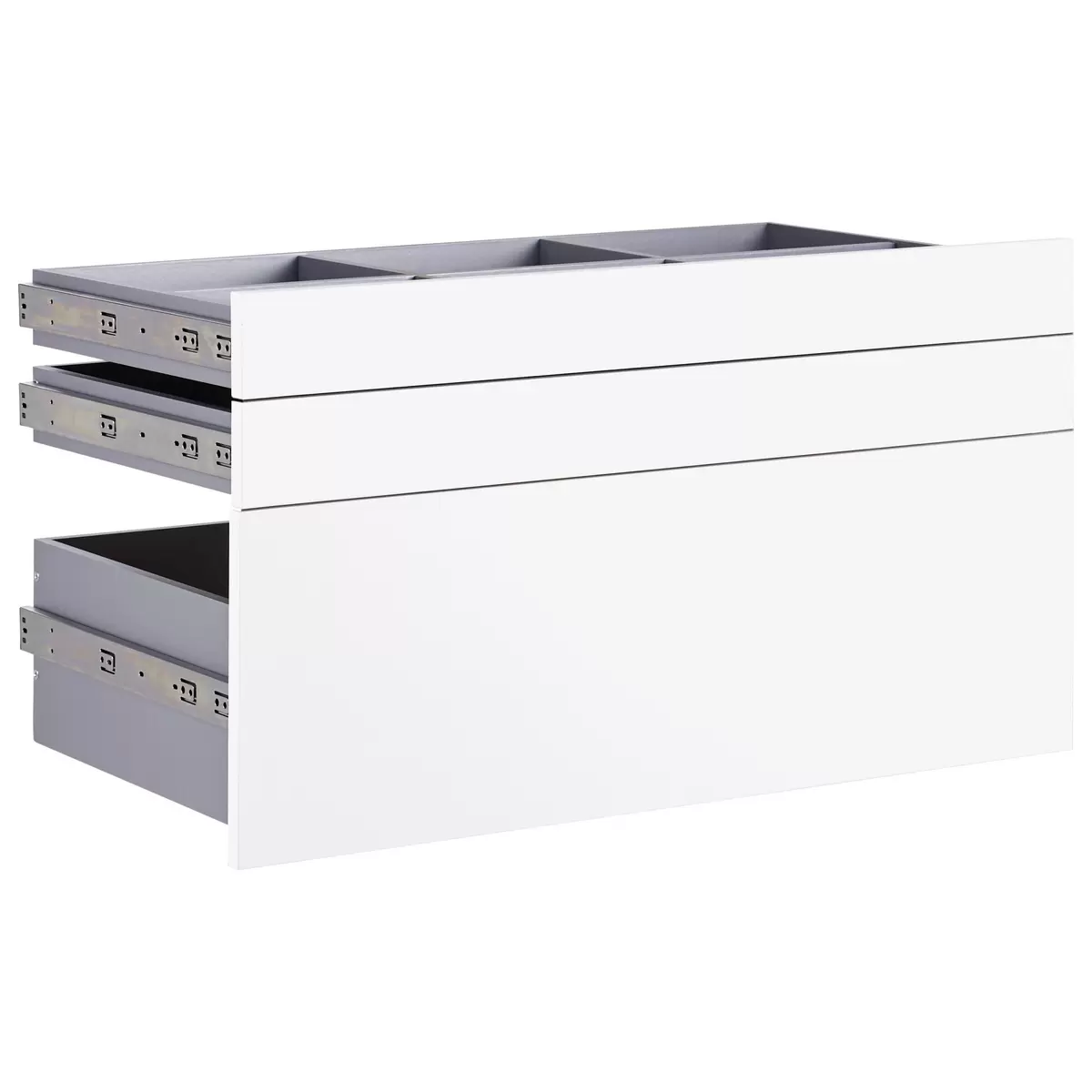 Schubladenset Unit weiss