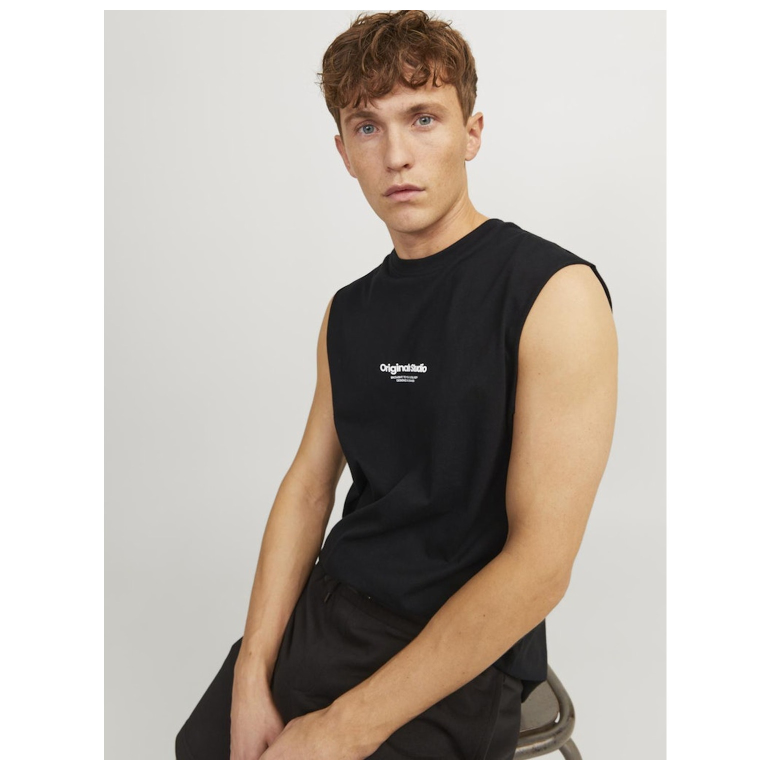 Jack & Jones JORVESTERBRO SLEEVELESS TEE SN