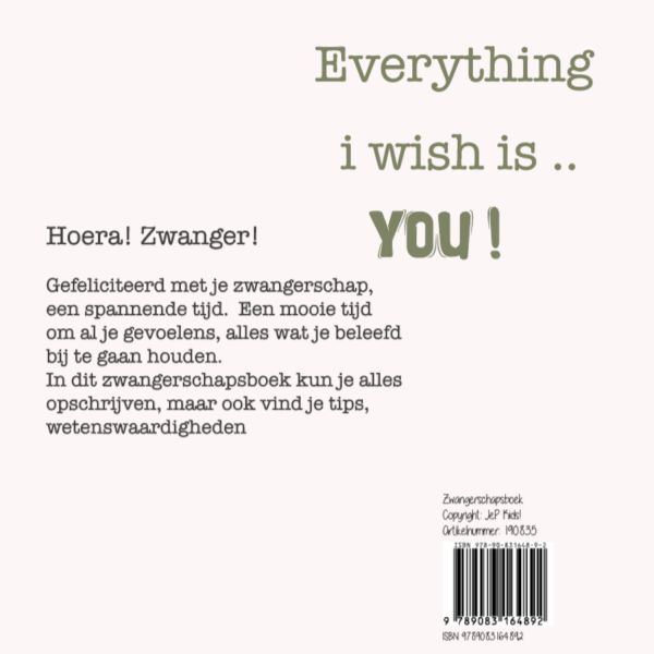 JEP! Kids Zwangerschapsboek