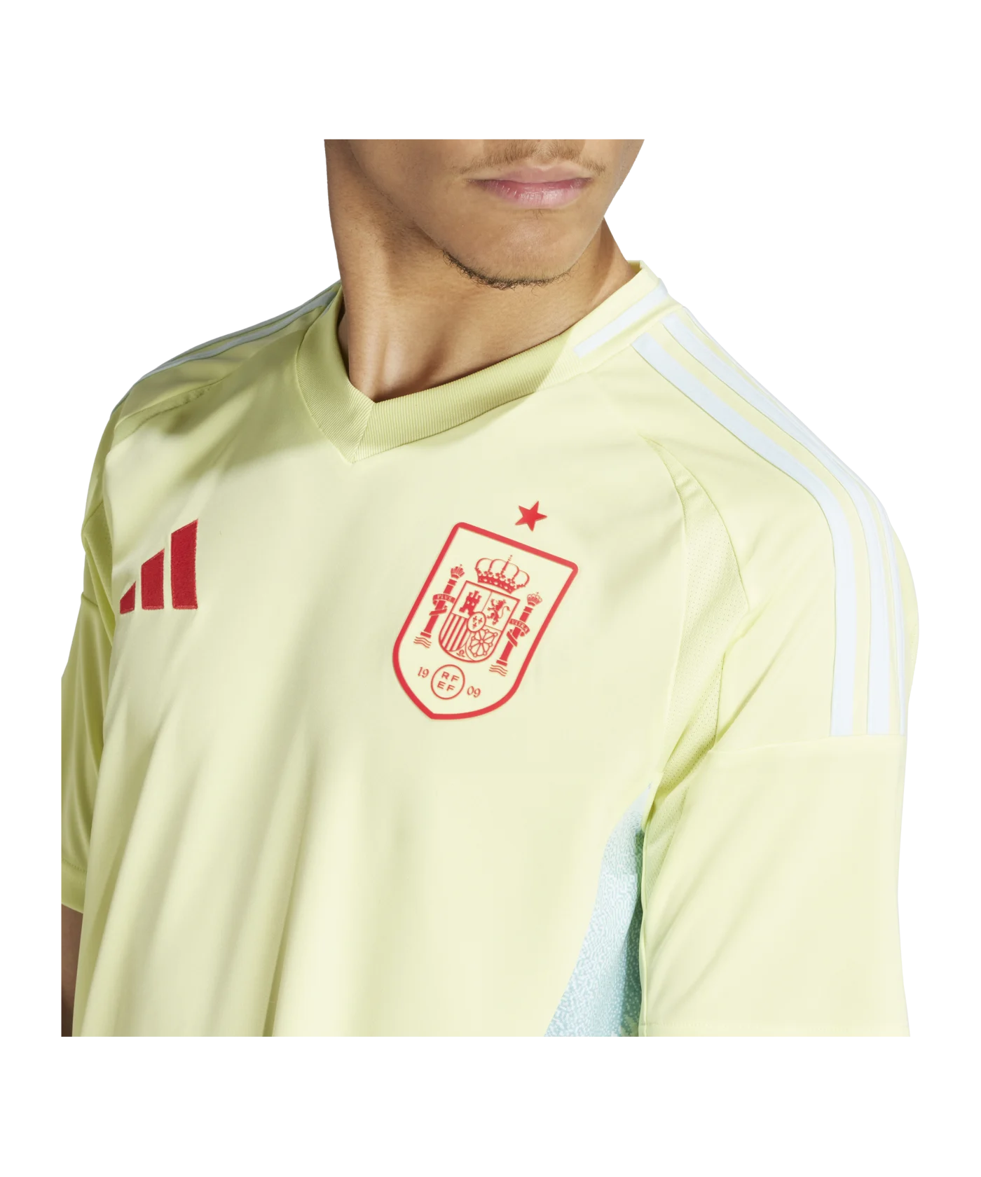 adidas Spanien Trikot Away EM 2024 Yellow