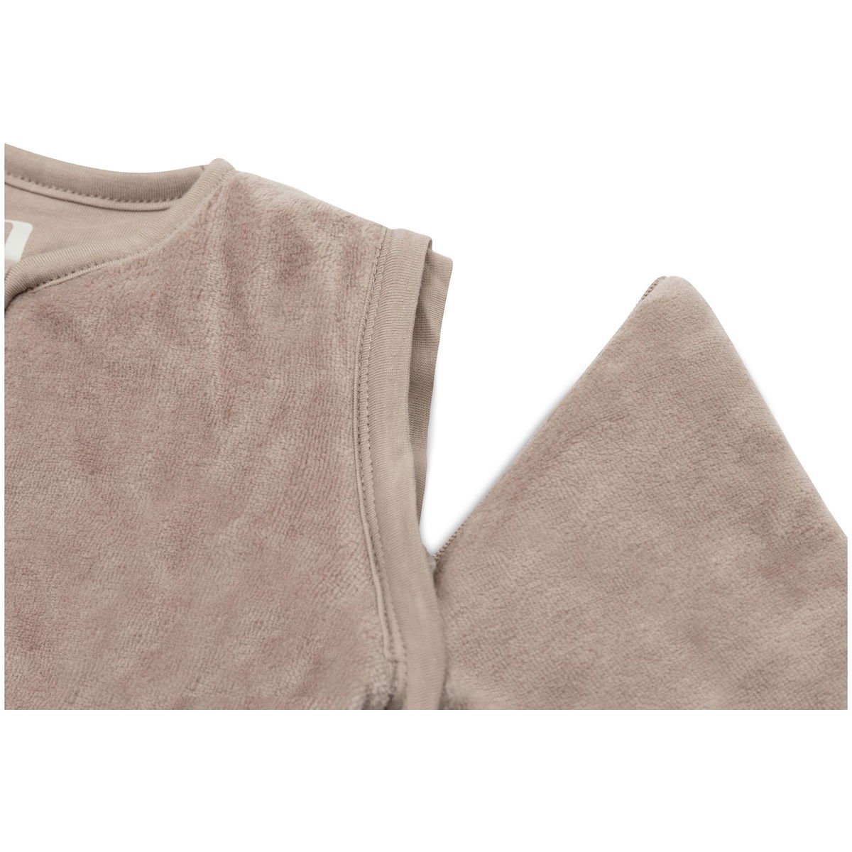 JolleinJollein   Schlafsack rund abnehmbare Ärmel milky coffee 60 cm
