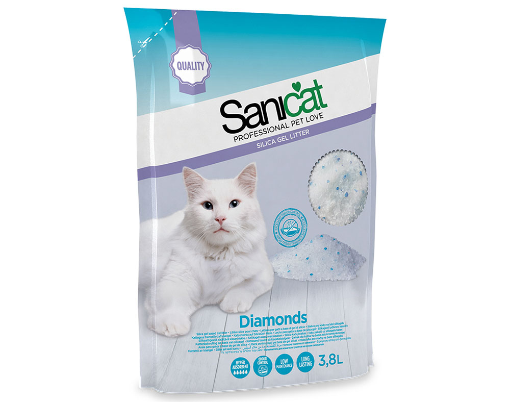 SÍLICA PARA GATO SANICAT FRESH 3.8L