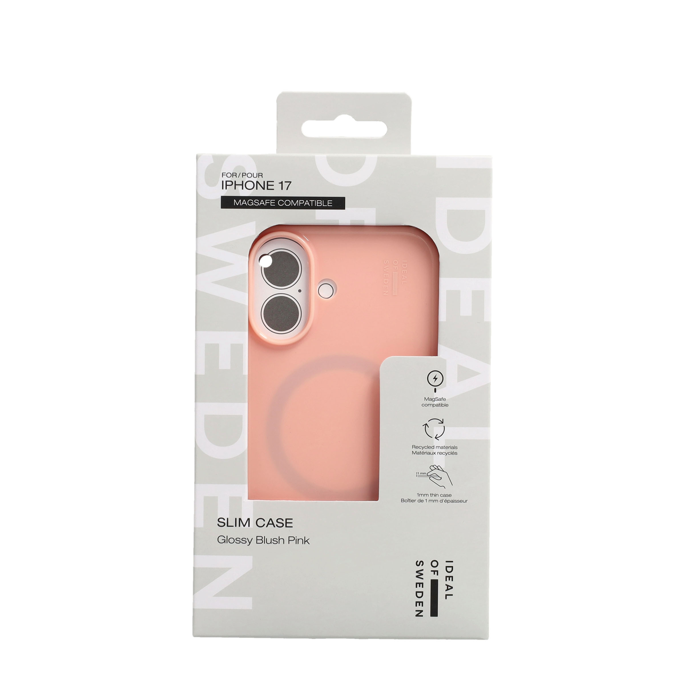 iPhone 17 MagSafe Hardcase Hülle (IDSLCMS-I2561-585) - Glossy Blush Pink