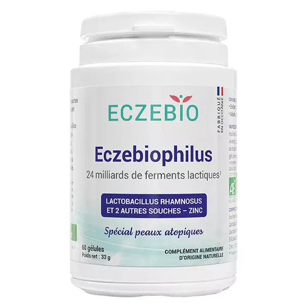 Oemine Eczebiophilus Especial para Pele Atópica 60 cápsulas