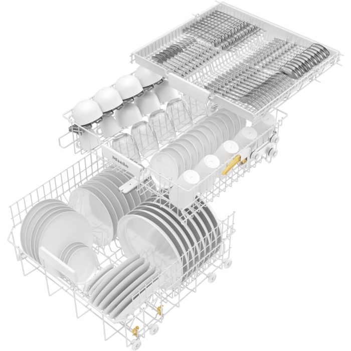 Miele Unterbau-Geschirrspüler G 5110 SCU Active Edelstahl CleanSteel