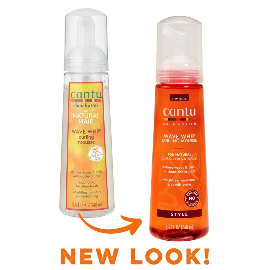 Cantu Shea Butter For Natural Hair Wave Whip Curling Mousse 248ml