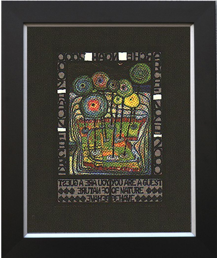 Kunstdruck HUNDERTWASSER