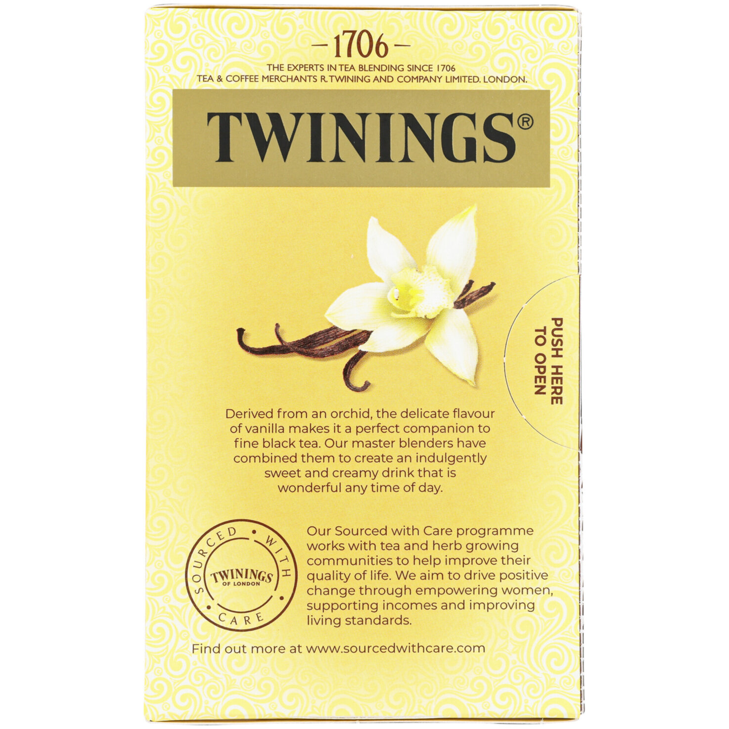 Twinings Vanilla Black 20 Portionen