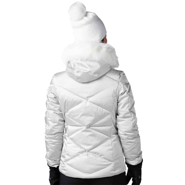Veste de ski ROSSIGNOL W STACI METALLIC JKT SILVER