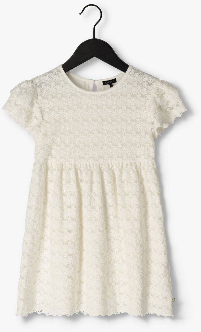 IKKS ecru ikks mini jurk robe dentelle