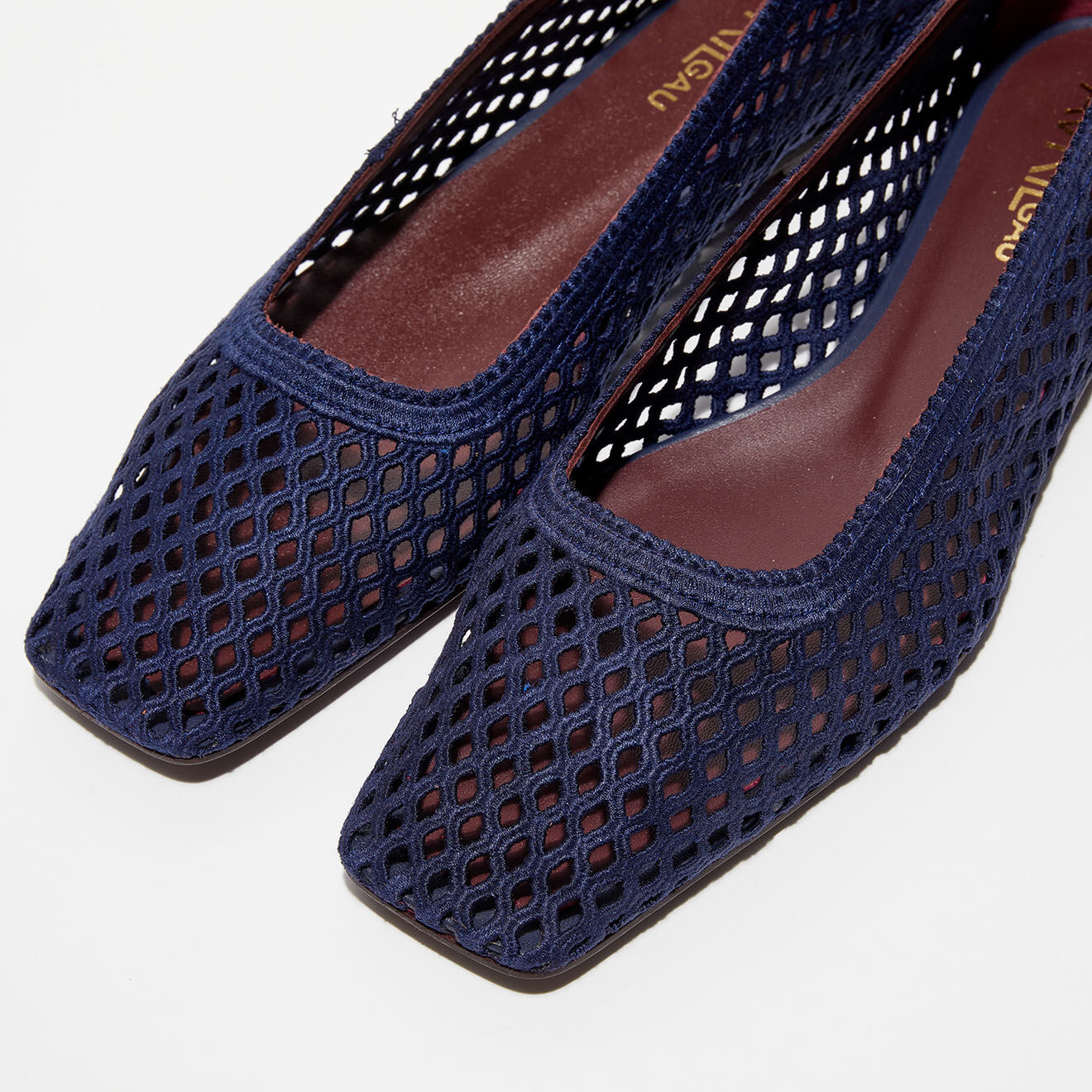 Avril Gau Ballerines Krumb marine