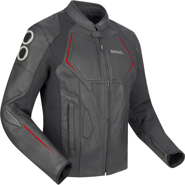 Bering - Blouson Radial Noir / Rouge