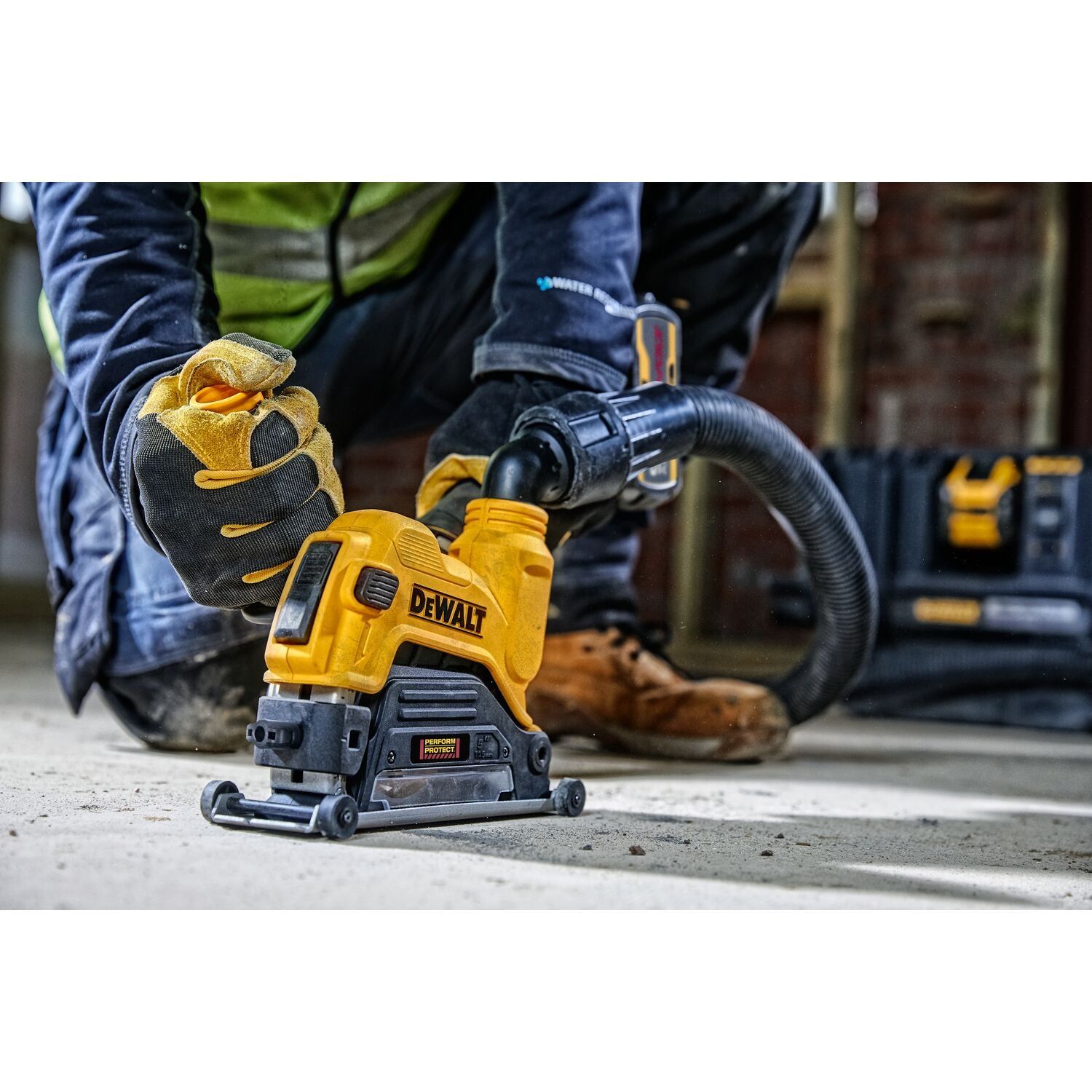 DeWALT DWE46225 Slijperkap stofafzuiging 125mm