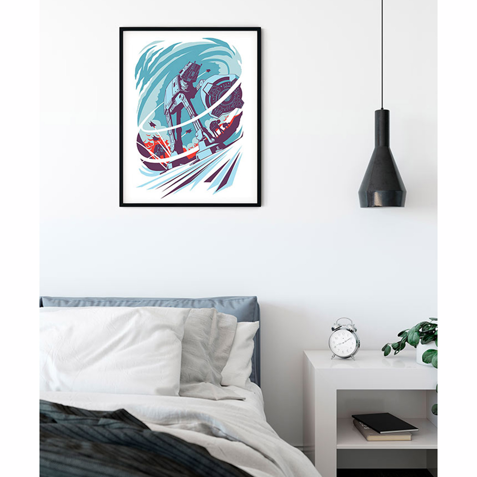 Wandbild STAR WARS CLASSIC- bunt - 50x70 cm