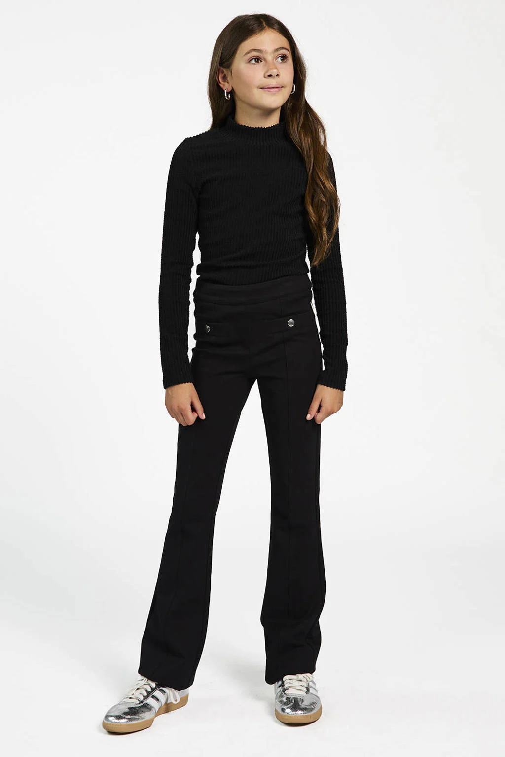 AI&KO casual broek zwart