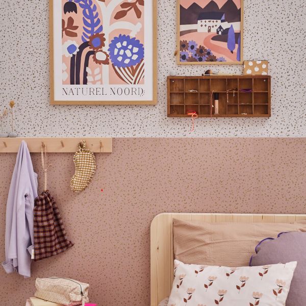Bibelotte Terrazzo Behang - Kobalt