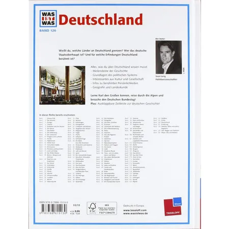 Tessloff WAS IST WAS Band 126 - Deutschland
