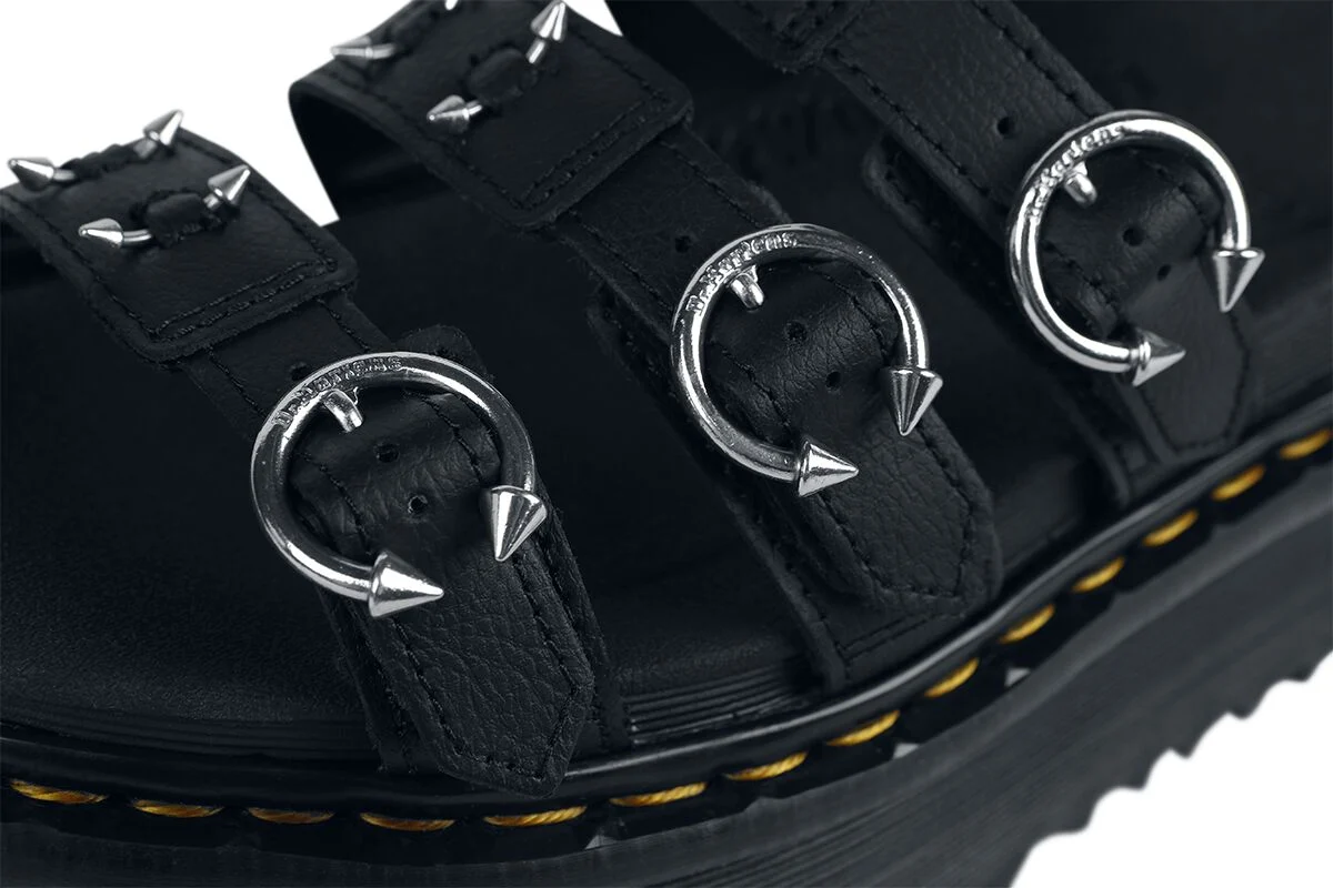 Blaire Quad HDW - Black Athena | Dr. Martens Tongs