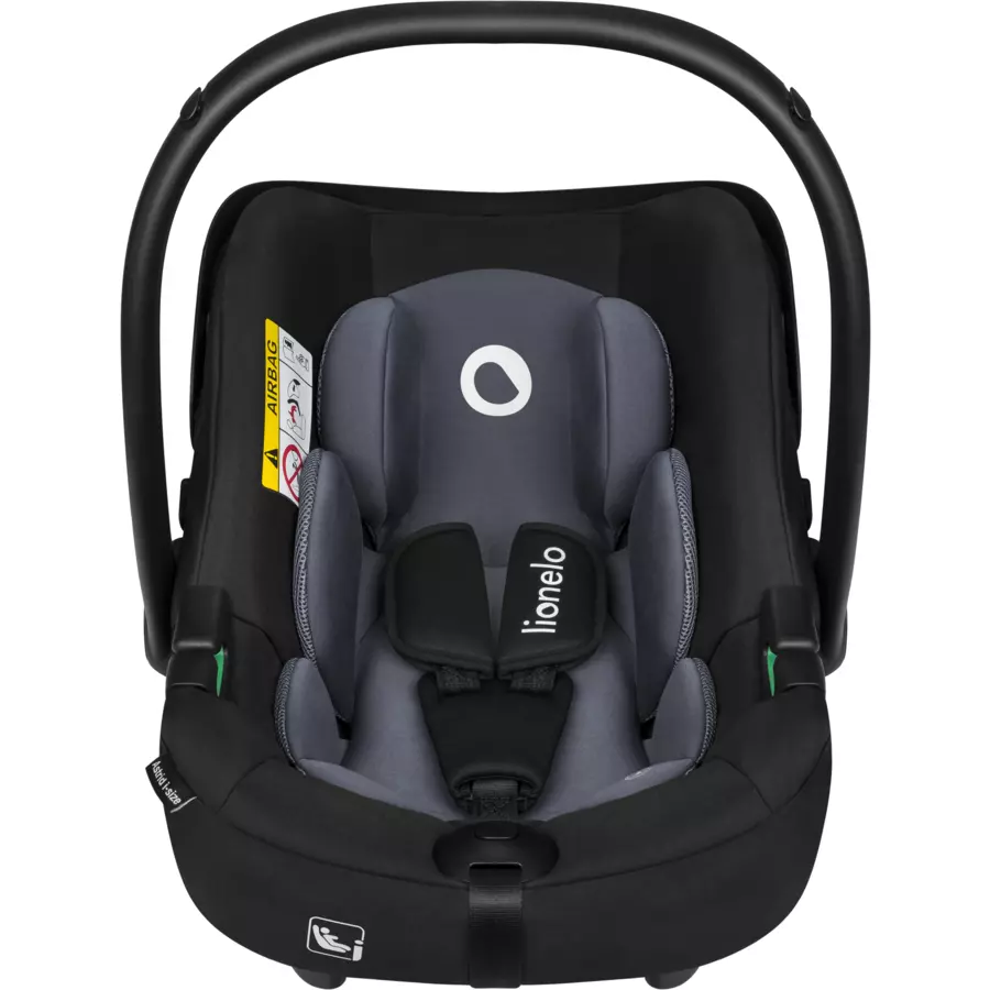 lionelo Babyschale Astrid i-Size Black Grey