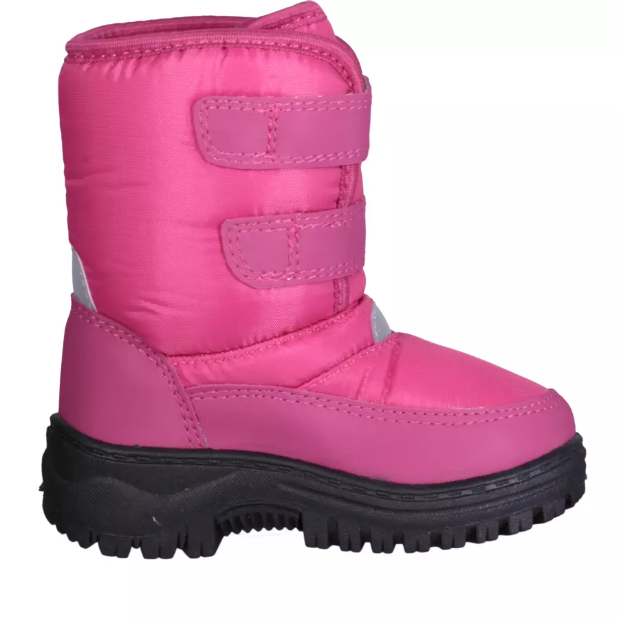 Playshoes Winter-Bootie mit Klettverschluss pink