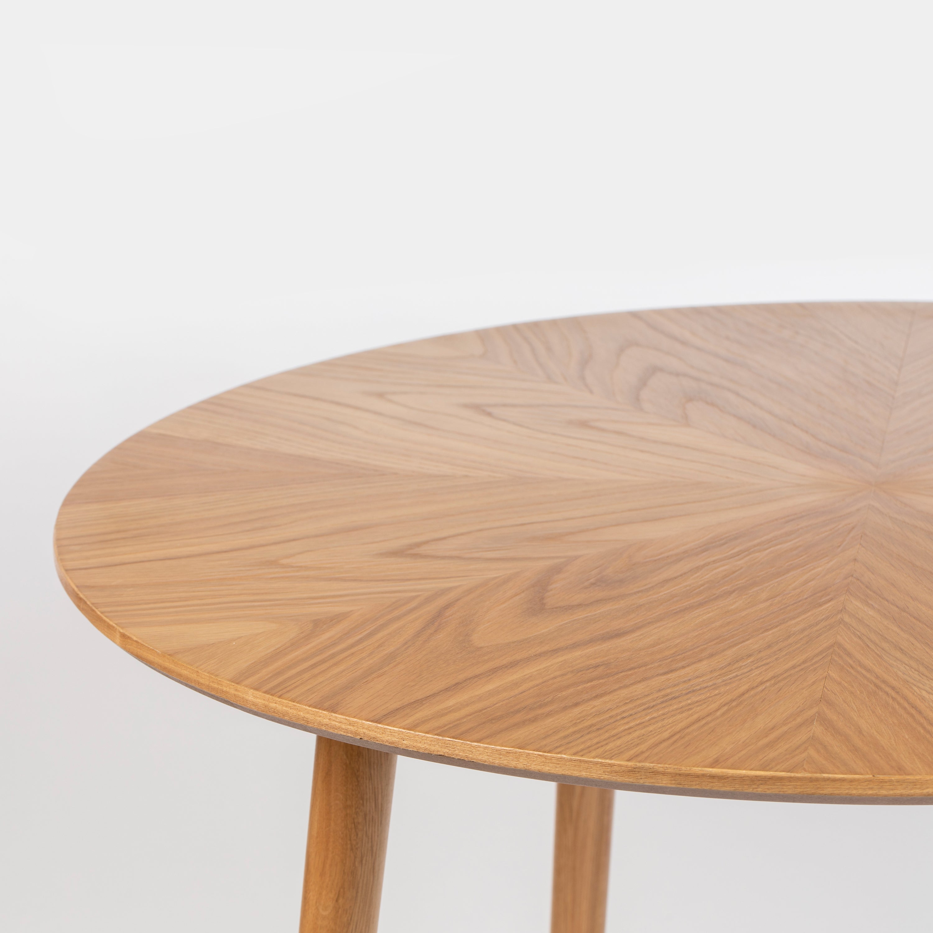 by fonQ basic Finn Eettafel - Ã 100 cm - Bruin