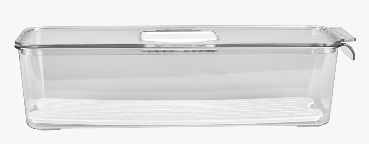 Oppbevaringsboks offwhite - 11x34x9 cm