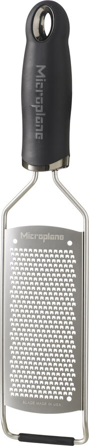 Microplane Gourmet rivejern fint Sølv/sort