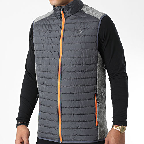 Veste Zippée Multi Bodywarmer Collar 12200684 Gris Anthracite