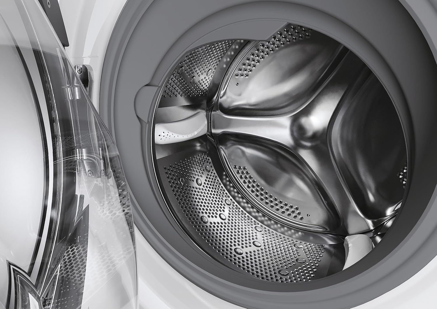 Hoover H-WASH 300 H3WP 4134TAM/1-S Waschmaschine/Energieeffizienzklasse A/Füllmenge 13 kg/Smarte Bedienung mit NFC-Technologie/BPM Inverter-Motor/Symbolblende