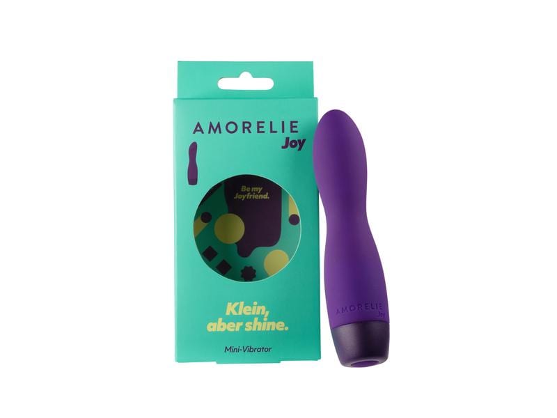 Amorelie Mini-Vibrator «Shine» Violett Hochwertiges Sextoy im kompakten Format