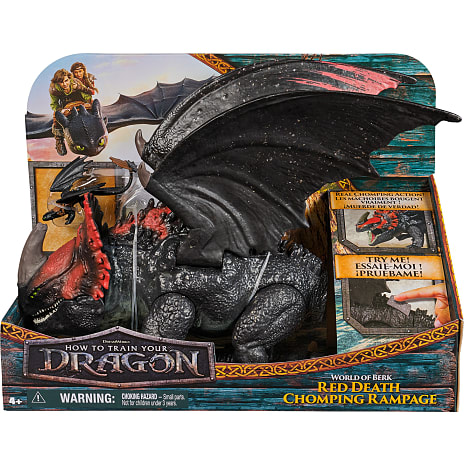 Dragons movie red death Chomping Rampage