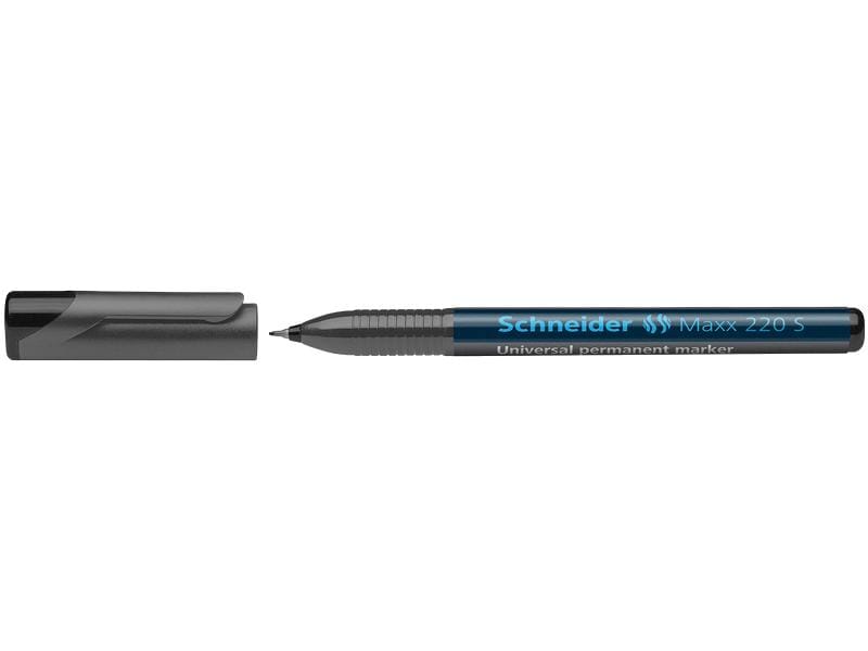 Schneider Permanent-Marker OHP Maxx Schwarz, S Permanent-Marker in Schwarz