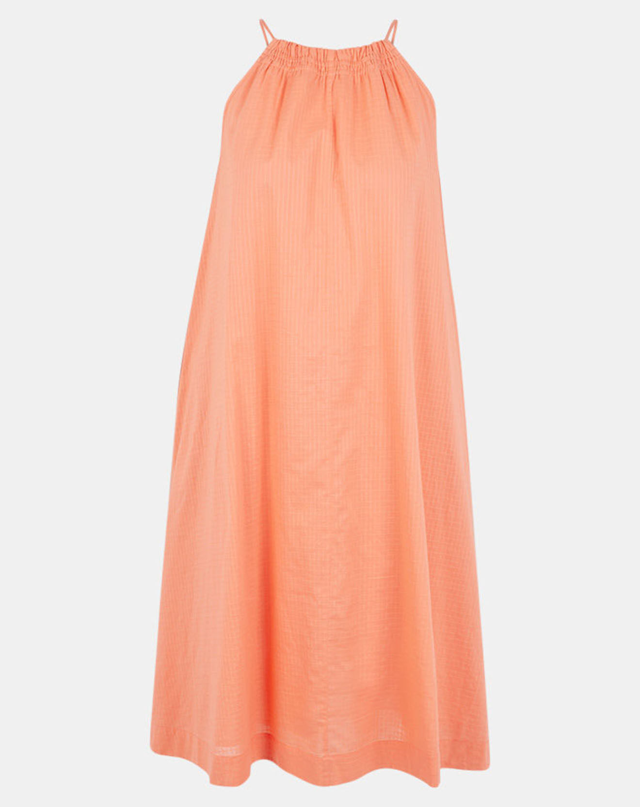 Galeries Lafayette Robe en Coton biologique Lassi ample orange