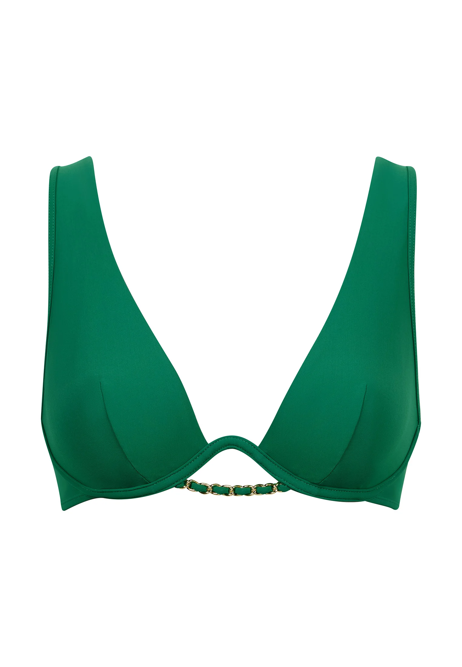 SPARKLING TREASURE - Haut de maillot de bain triangle mono-armature | Vert