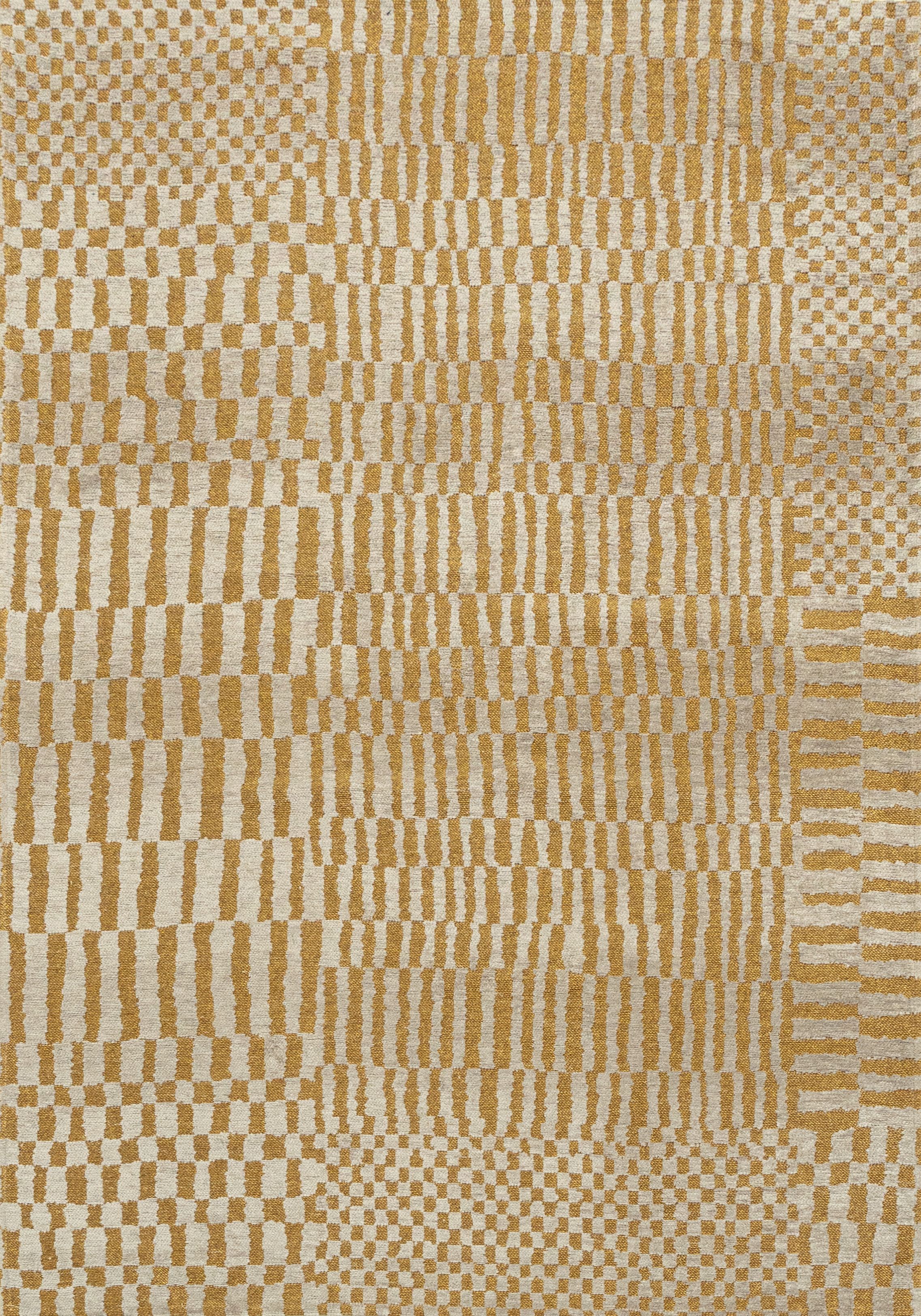 Vloerkleed Erg 9648 Structures Berber  | Louis de Poortere