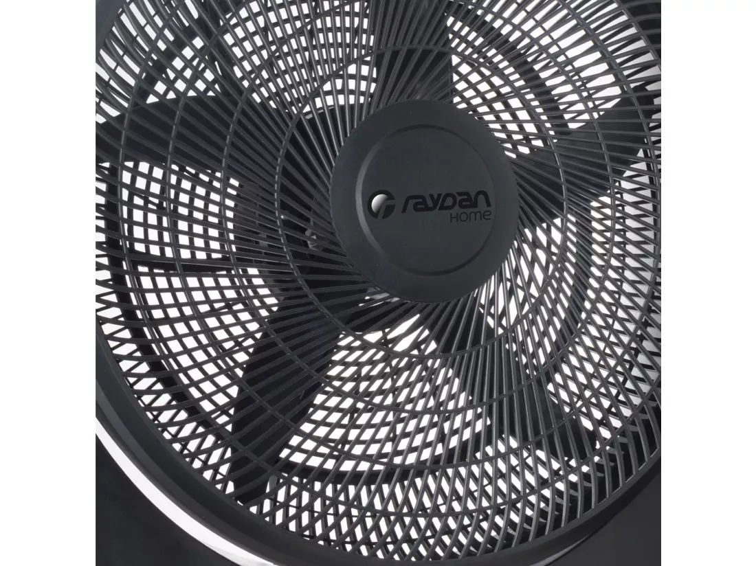 Ventilateur de table Ø50cm 80W Noir Raydan Home