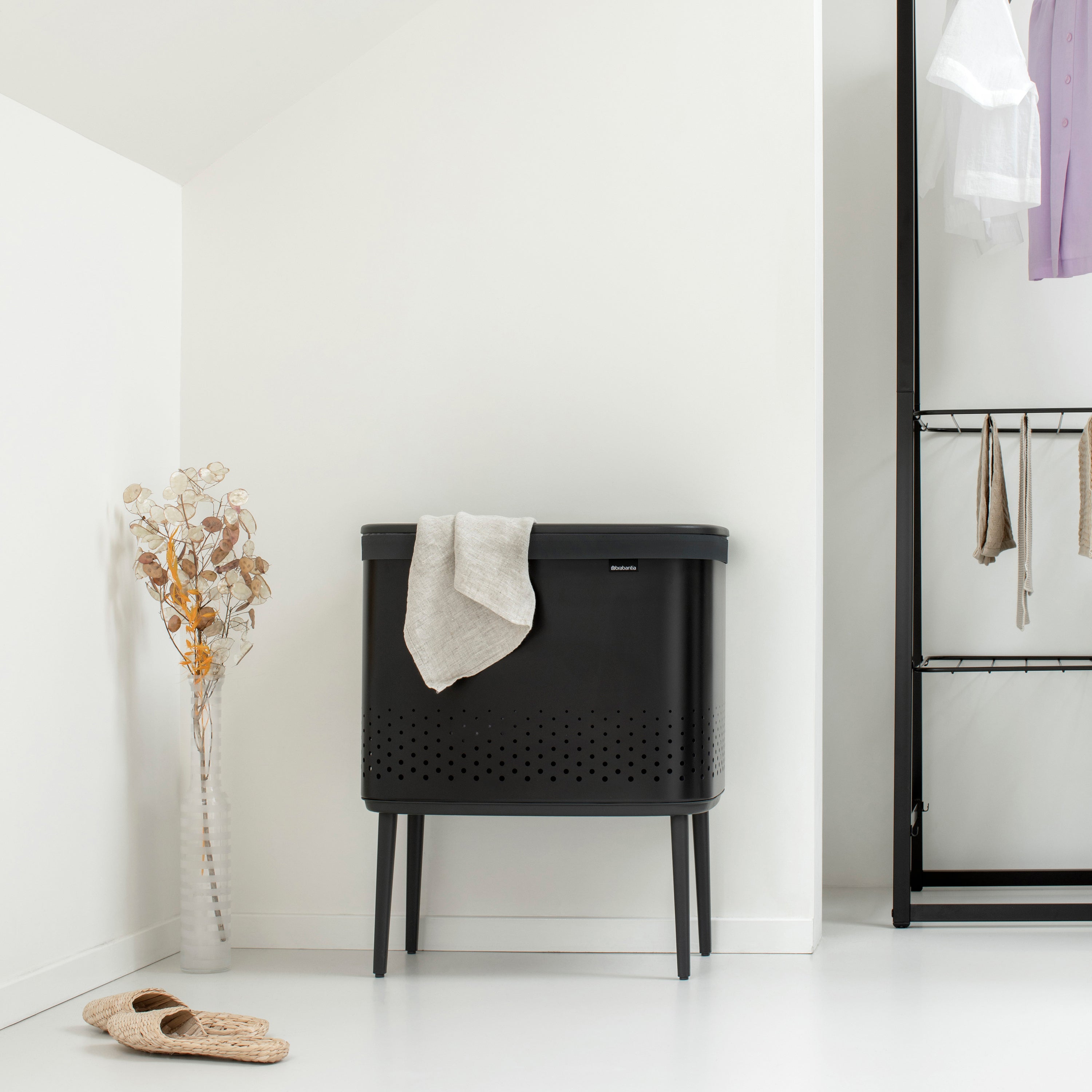 Brabantia Bo Wasbox 60 L - Mat Black